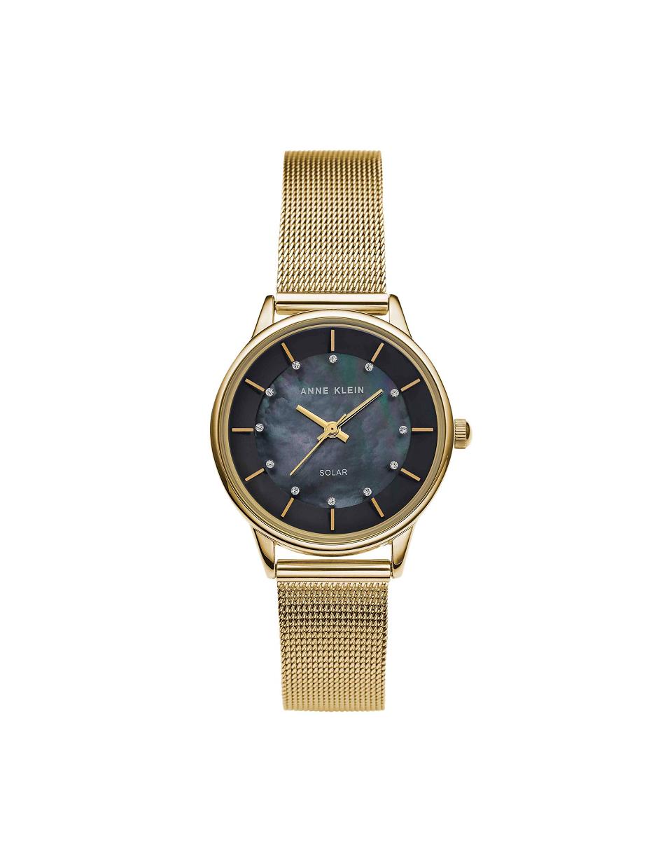 Considéré Anne Klein Solar Powered Mesh Watch   | DKS-4687504